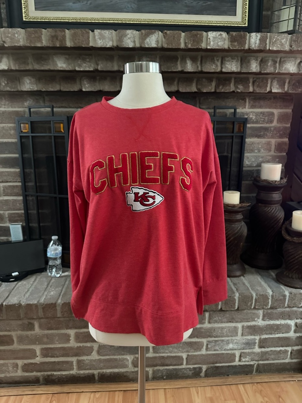 NFL Red Team Apparel Women's Sleepwear Top